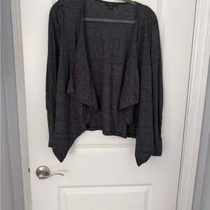 Women's Black/Gray Sweater